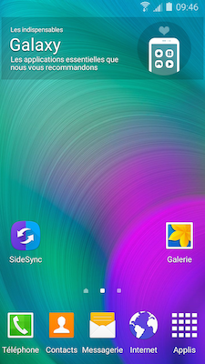 Galaxy A5: Les indispensables Galaxy (SM-A500W)