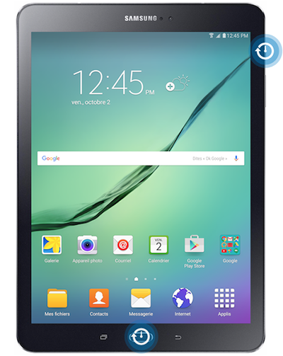 Galaxy Tab S2: Réaliser une capture d’écran (SM-T710 ou SM-T810)