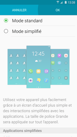 Mode simplifié 10
