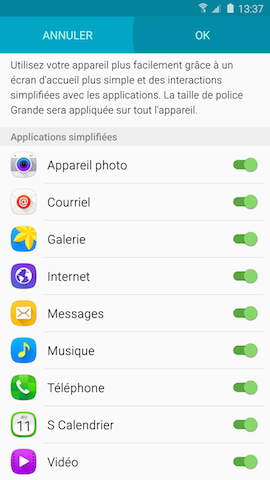 Mode simplifié 4
