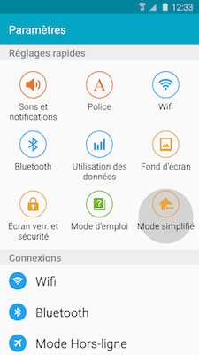Mode simplifie 8