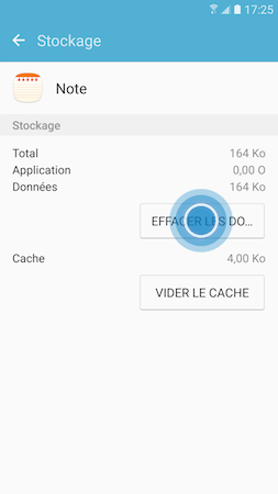 Galaxy S7: Vider le cache ou effacer les données d'une application (SM-G930W)