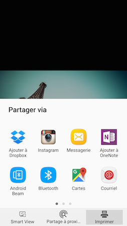Galaxy S7: Imprimer un document (SM-G930W)