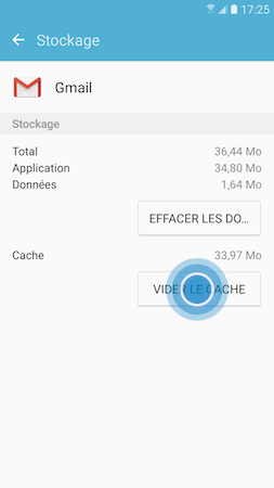 Galaxy S7: Vider le cache ou effacer les données d'une application (SM-G930W)
