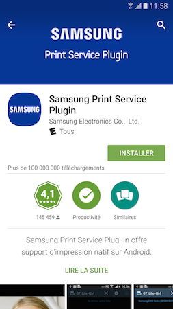 Galaxy S7: Imprimer un document (SM-G930W)