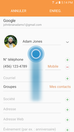 Faites défiler le contenu de la page en faisant glisser votre doigt du bas vers le haut de l'écran. Ensuite, touchez « Sonnerie »