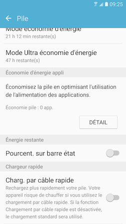 Galaxy S7: Charger l'appareil utilisant un chargeur sans fil (SM-G930W)