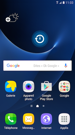 Galaxy S7: Changer le fond d’écran (SM-G930W)