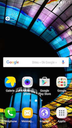 Galaxy S7: Changer le fond d’écran (SM-G930W)