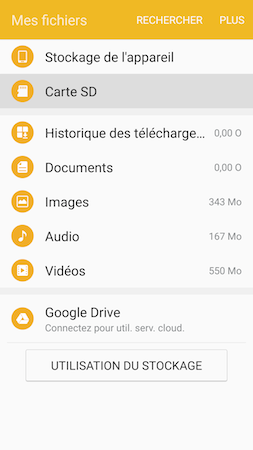 Galaxy S7: Gérer les photos et les vidéos (SM-G930W)