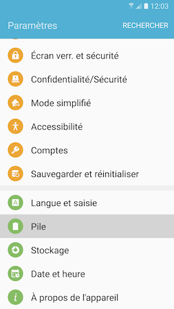 Galaxy S7: Identifier le chargeur adéquat (SM-G930W)