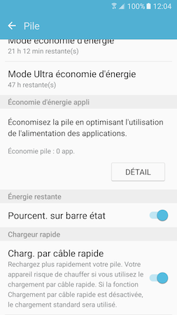 Galaxy S7: Identifier le chargeur adéquat (SM-G930W)