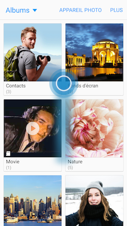 Galaxy S7: Mode privé (SM-G930W)
