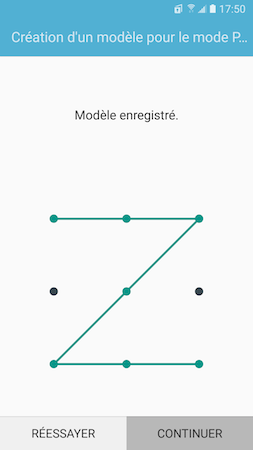 Galaxy S7: Mode privé (SM-G930W)