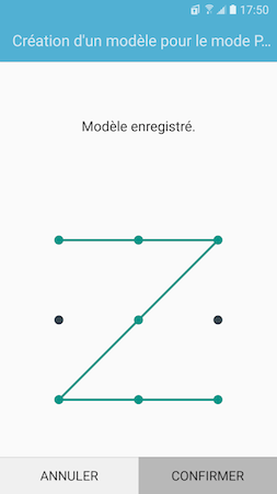 Galaxy S7: Mode privé (SM-G930W)