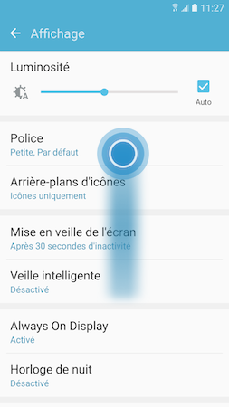 Galaxy S7: Voyant DEL (SM-G930W)