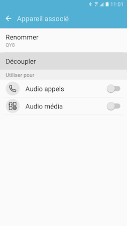 Galaxy S7: Activer et utiliser le Bluetooth (SM-G930W)