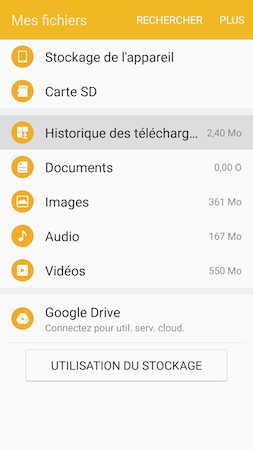 Galaxy S7: Activer et utiliser le Bluetooth (SM-G930W)