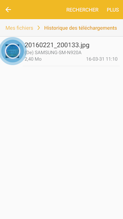 Galaxy S7: Activer et utiliser le Bluetooth (SM-G930W)