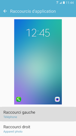 Galaxy S7: Épingler des applications sur l'écran de verrouillage (SM-G930W)