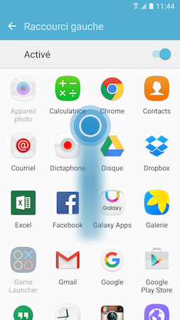 Galaxy S7: Épingler des applications sur l'écran de verrouillage (SM-G930W)