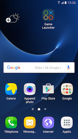Galaxy S7: Utiliser Game Launcher et Game Tools pour jouer à des jeux vidéos (SM-G930W)