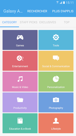 Galaxy S7: Utiliser Game Launcher et Game Tools pour jouer à des jeux vidéos (SM-G930W)