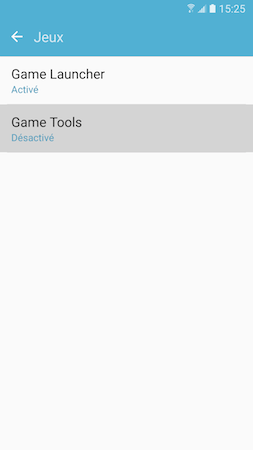 Galaxy S7: Utiliser Game Launcher et Game Tools pour jouer à des jeux vidéos (SM-G930W)