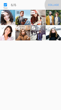 Galaxy S7: Retoucher des photos, créer un diaporama ou réaliser un collage (SM-G930W)
