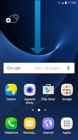 Galaxy S7: Partager l'écran avec une télévision HD en utilisant Smart View (SM-G930W)
