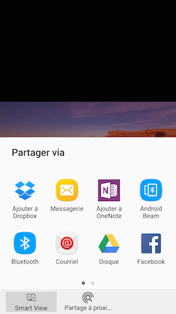 Galaxy S7: Partager l'écran avec une télévision HD en utilisant Smart View (SM-G930W)