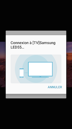 Galaxy S7: Partager l'écran avec une télévision HD en utilisant Smart View (SM-G930W)