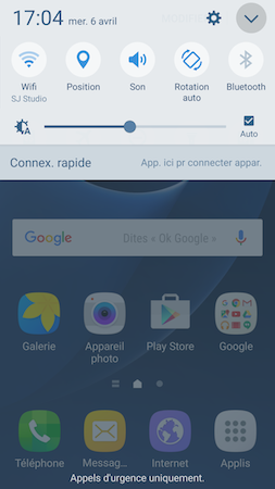 Galaxy S7: Partager l'écran avec une télévision HD en utilisant Smart View (SM-G930W)