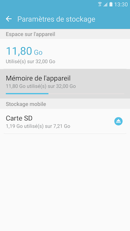 Galaxy S7: Smart manager (SM-G930W)