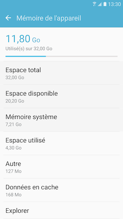 Galaxy S7: Smart manager (SM-G930W)