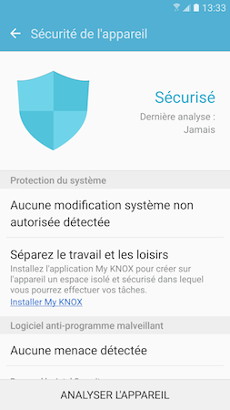 Galaxy S7: Smart manager (SM-G930W)