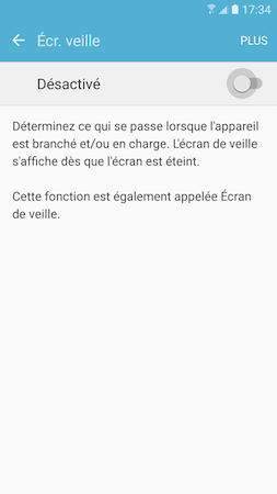 Galaxy S7 - Comment utiliser et personnaliser l'écran de veille sur mon Samsung Galaxy S7?