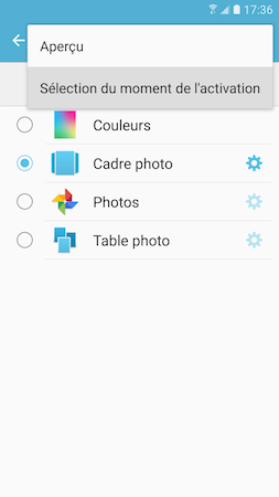 Galaxy S7 - Comment utiliser et personnaliser l'écran de veille sur mon Samsung Galaxy S7?
