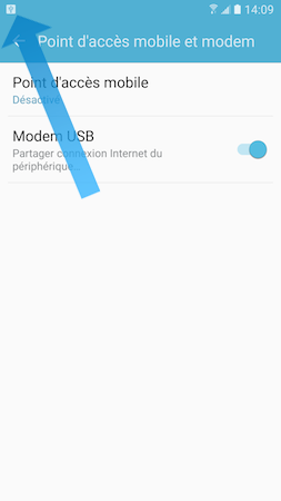 Galaxy S7: Point d'accès mobile ou modem USB (SM-G930W)