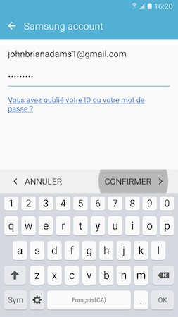 Galaxy S7: Effacer toutes les données personnelles (SM-G930W)