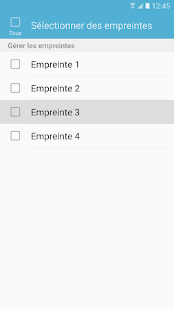 Galaxy S7: Ajouter ou supprimer une empreinte digitale (SM-G930W)
