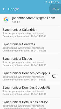 Galaxy S7: Tirer profit de la protection Google de l'appareil (SM-G930W)