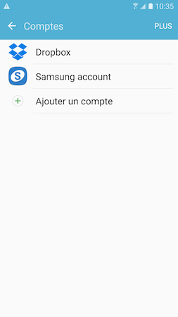 Galaxy S7: Tirer profit de la protection Google de l'appareil (SM-G930W)