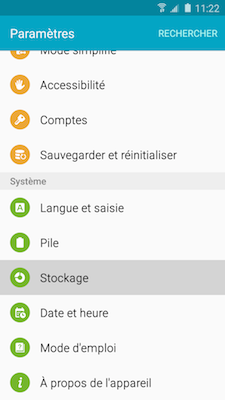 Galaxy S5 Neo: Insérer ou retirer une carte microSD (SM-G903W)