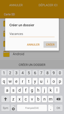 Galaxy S5 Neo: Gérer les photos et les vidéos (SM-G903W)