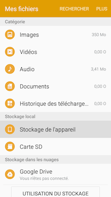 Galaxy S5 Neo: Gérer les photos et les vidéos (SM-G903W)
