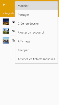 Galaxy S5 Neo: Gérer les photos et les vidéos (SM-G903W)