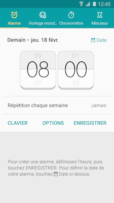 Alarme de reveil 1