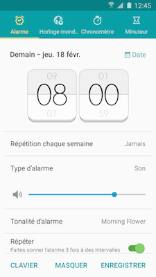 Alarme de reveil 2