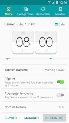 Alarme de reveil 3